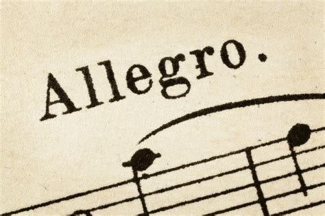 allegro meaning in music|allegro vivace meaning.